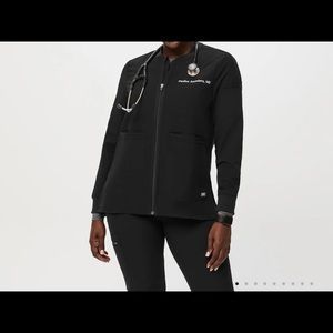FIG Clothing Bellery - Scrub Jacket in Black XL